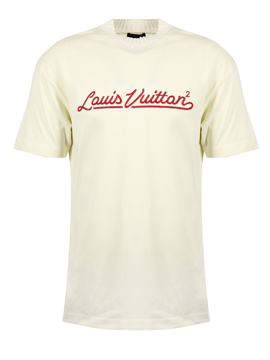 LOUIS VUITTON Damier Spread Printed Sweatshirt Grey. Size M0