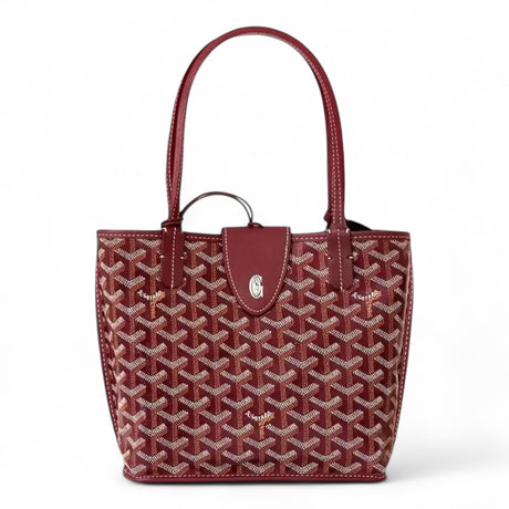 GOYARD ANJOU WIMEN BURGUNDY MINI BAG