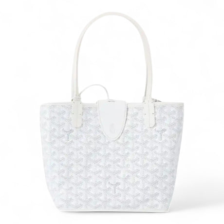 GOYARD ANJOU WIMEN WHITE MINI BAG