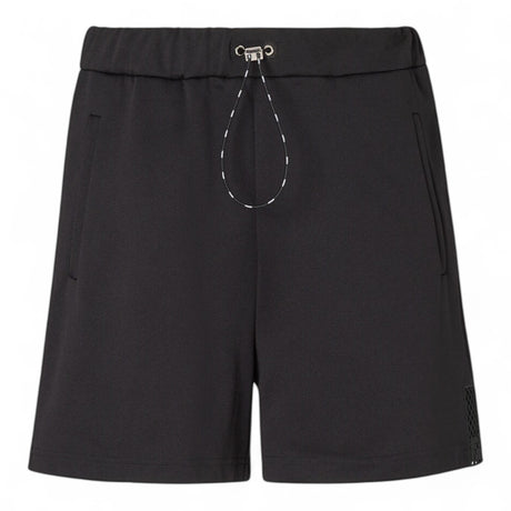 FENDI BERMUDAS TECHNICAL COTTON MEN BLACK SHORTS