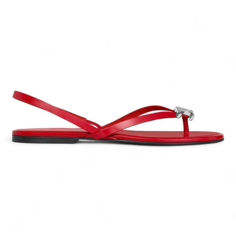 CELINE BIKI IN CALFSKIN WOMEN RED SANDAL