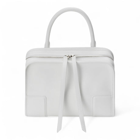 LOEWE SMALL AMAZONA 180 SOFT CALFSKIN WOMEN WHITE BAG