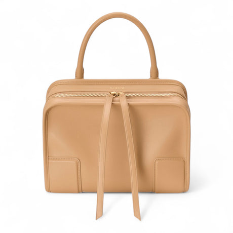 LOEWE SMALL AMAZONA 180 SOFT CALFSKIN WOMEN BEIGE BAG