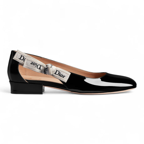 DIOR J'ADIOR WOMEN BLACK BALLERINA