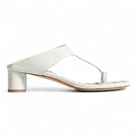 BOTTEGA VENETA LIVIA THONG WOMEN WHITE SANDAL