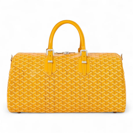 GOYARD BOSTON 45 YELLOW BAG