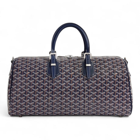 GOYARD BOSTON 45 NAVY BLUE BAG