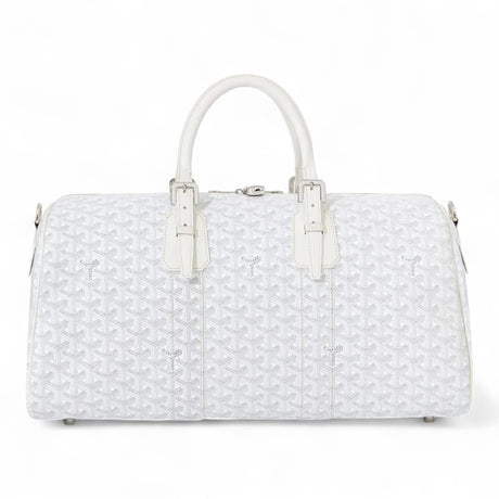 GOYARD BOSTON 45 WHITE BAG