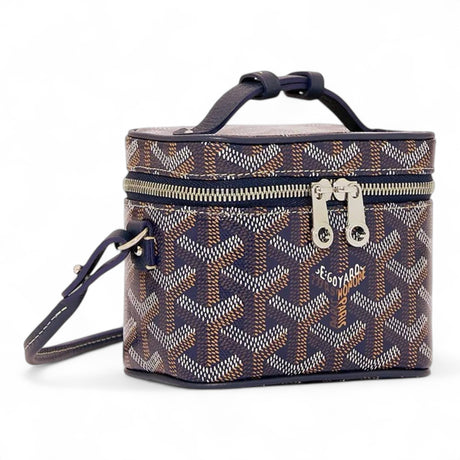 GOYARD MUSE NANO VANITY NAVY BLUE BAG 