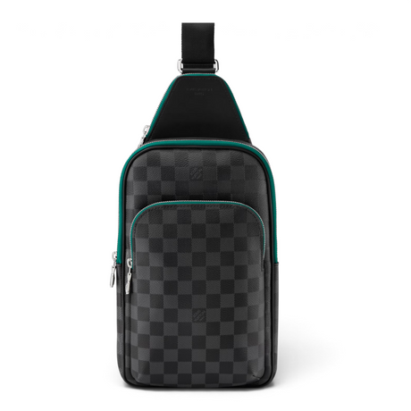 LOUIS VUITTON AVENUE SLINGBAG PM MEN BLACK BAG