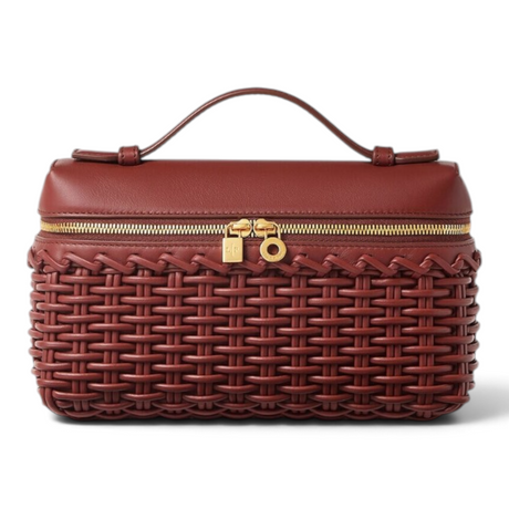 LORO PIANA EXTRA POCKET L19 WOMEN BURGUNDY BAG