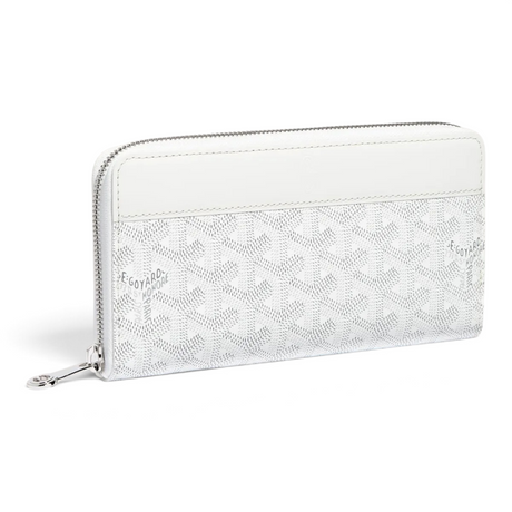 GOYARD MATIGNON GM WOMEN WHITE WALLET