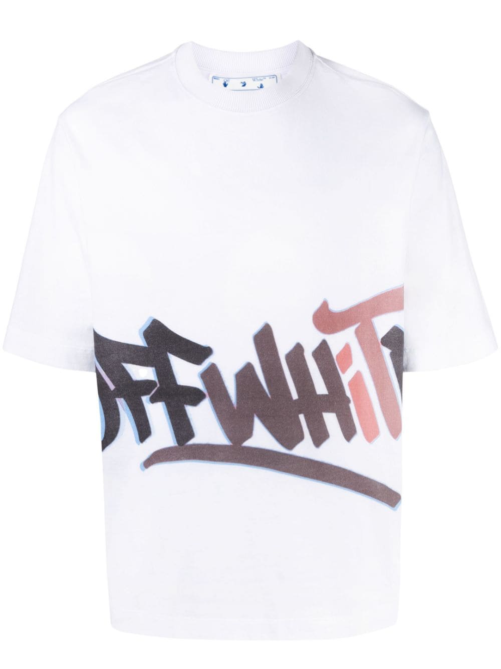 OFF WHITE GRAFFITI MILANO PRINT T-SHIRT – e-Outlet