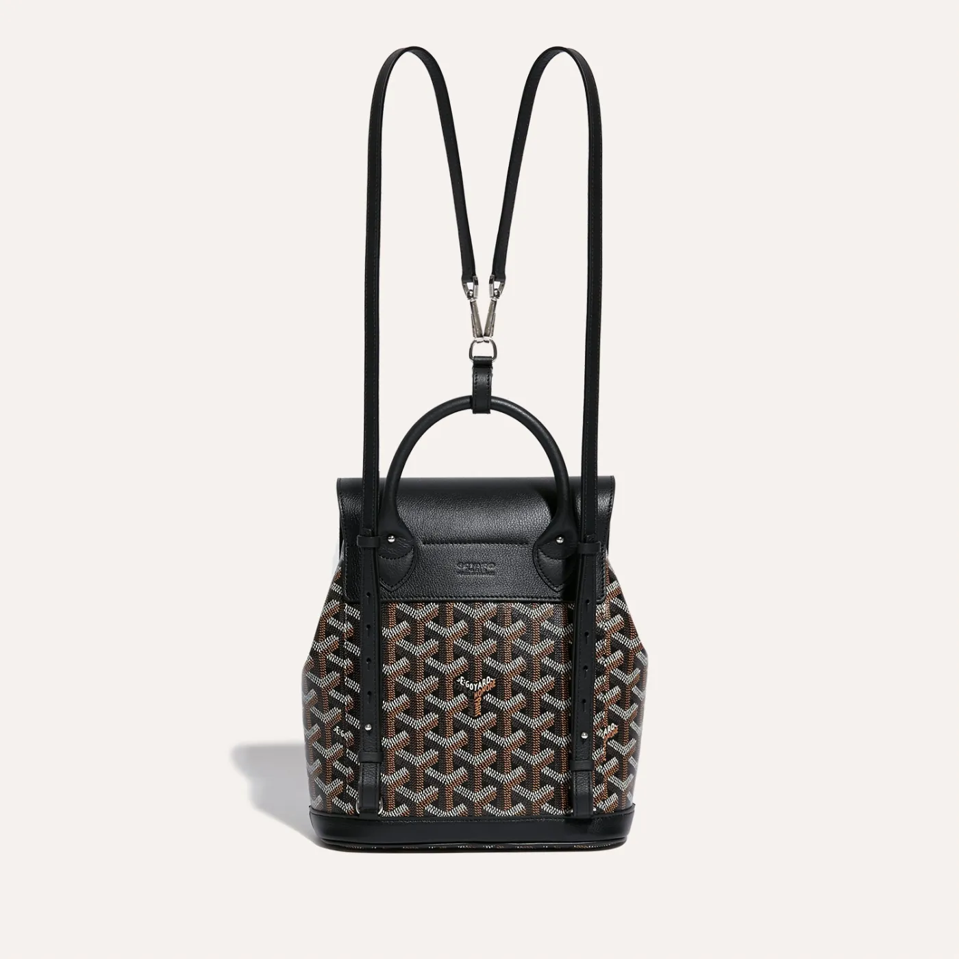 GOYARD ALPIN MINI WOMEN BLACK BACKPACK BAG – e-Outlet GOYARD ALPIN MINI WOMEN BLACK BACKPACK BAG – e-Outlet