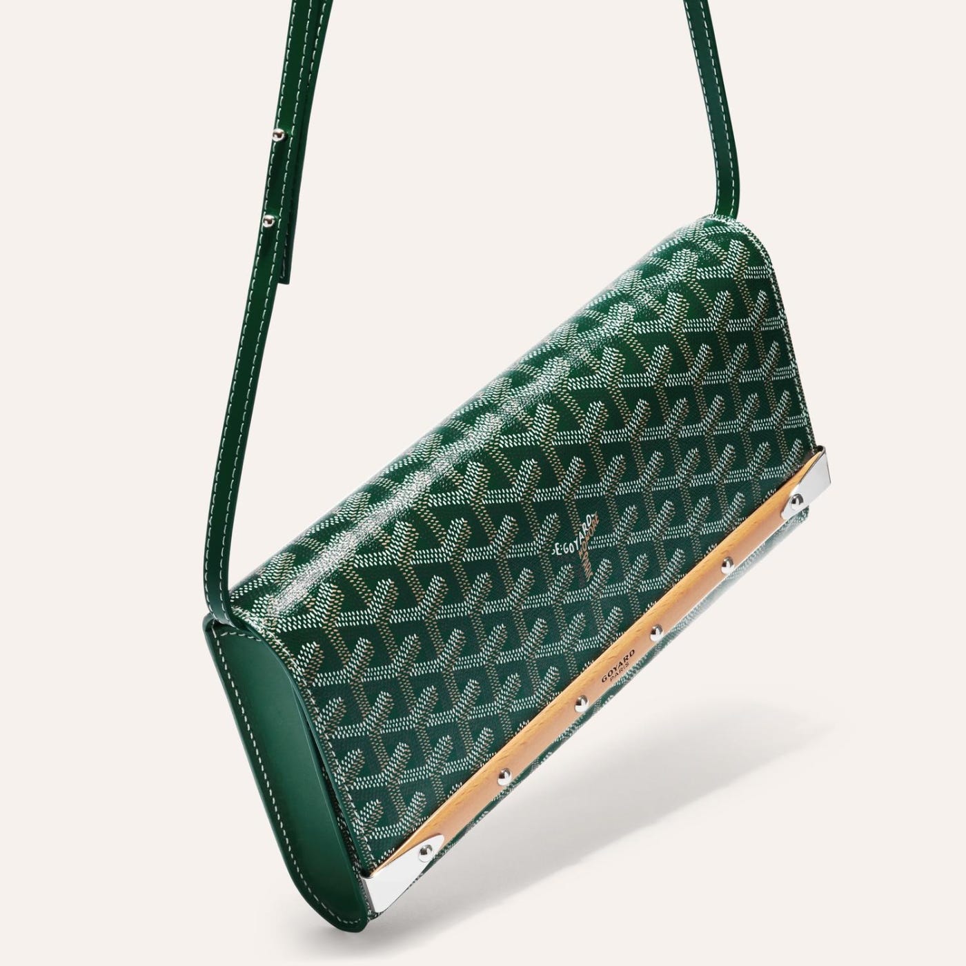 GOYARD MONTE-CARLO PM GREEN CLUTCH – e-Outlet