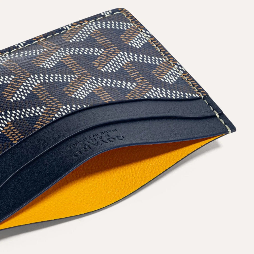GOYARD SAINT-SULPICE DARK BLUE CARD WALLET – e-Outlet