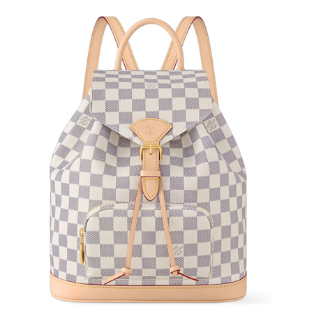 LOUIS VUITTON MONTSOURIS PM WOMEN WHITE BACKPACK