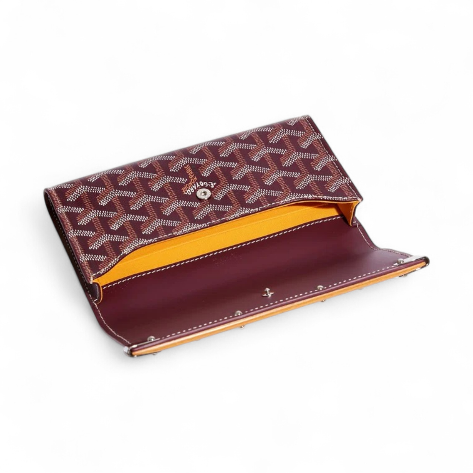 حقيبة جويارد مونتي كارلو الصغيرة باللون العنابي