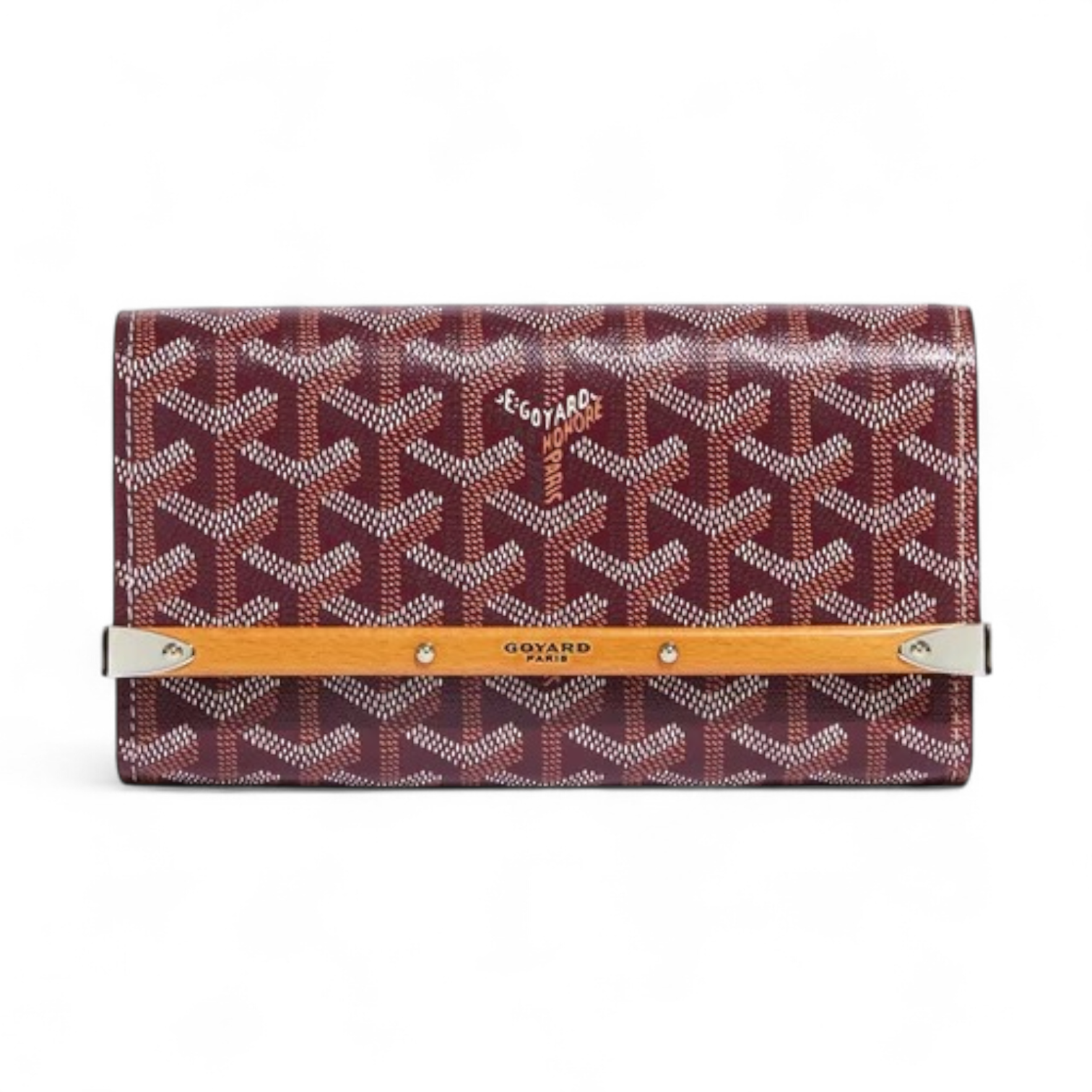 حقيبة جويارد مونتي كارلو الصغيرة باللون العنابي