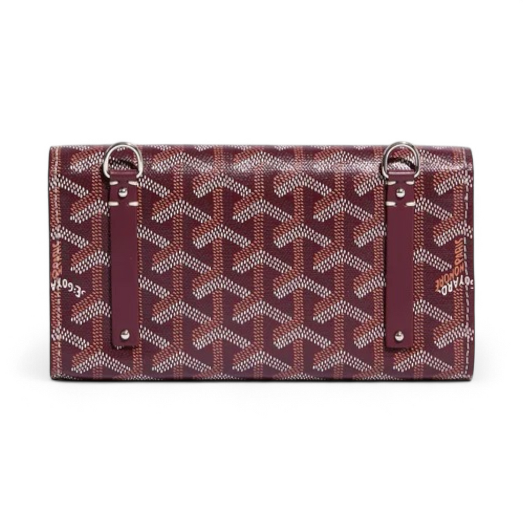 حقيبة جويارد مونتي كارلو الصغيرة باللون العنابي