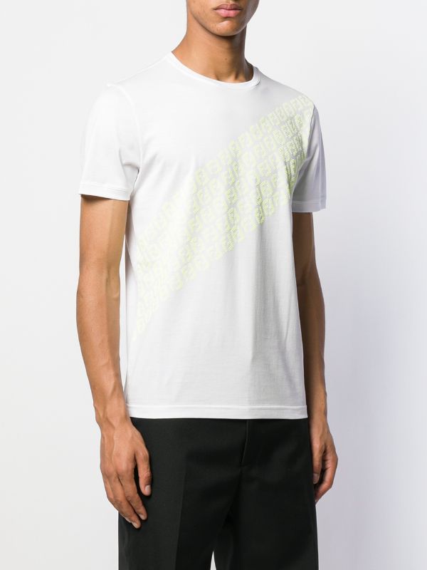 FENDI FF RUBBER WHITE T-SHIRT (6331843674263)