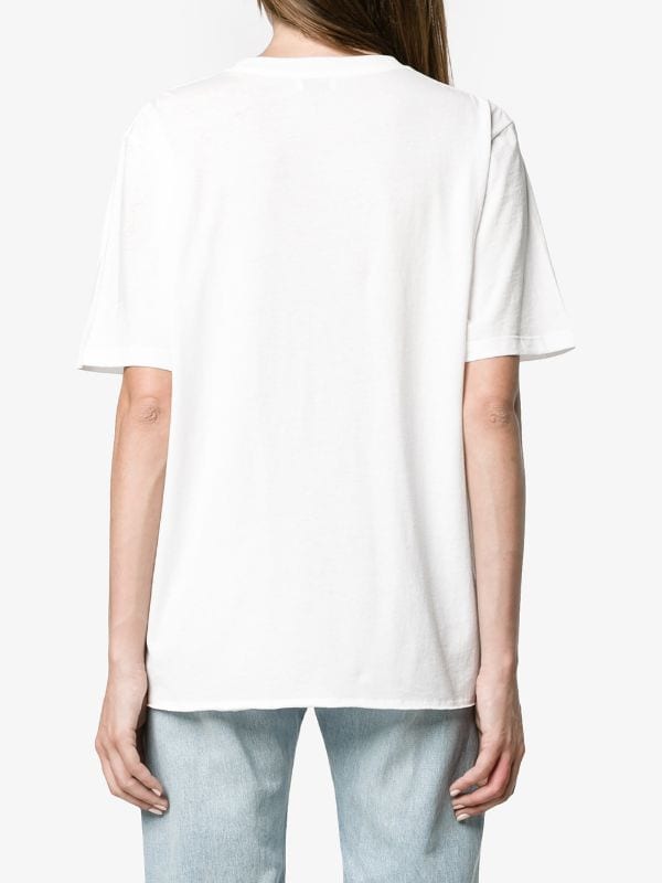 SAINT LAURENT SIGNATURE WHITE T-SHIRT (6539439833239)