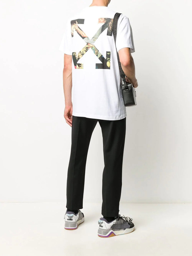 OFF WHITE ARROW PIRNT LOGO WHITE T-SHIRT (6346640261271)