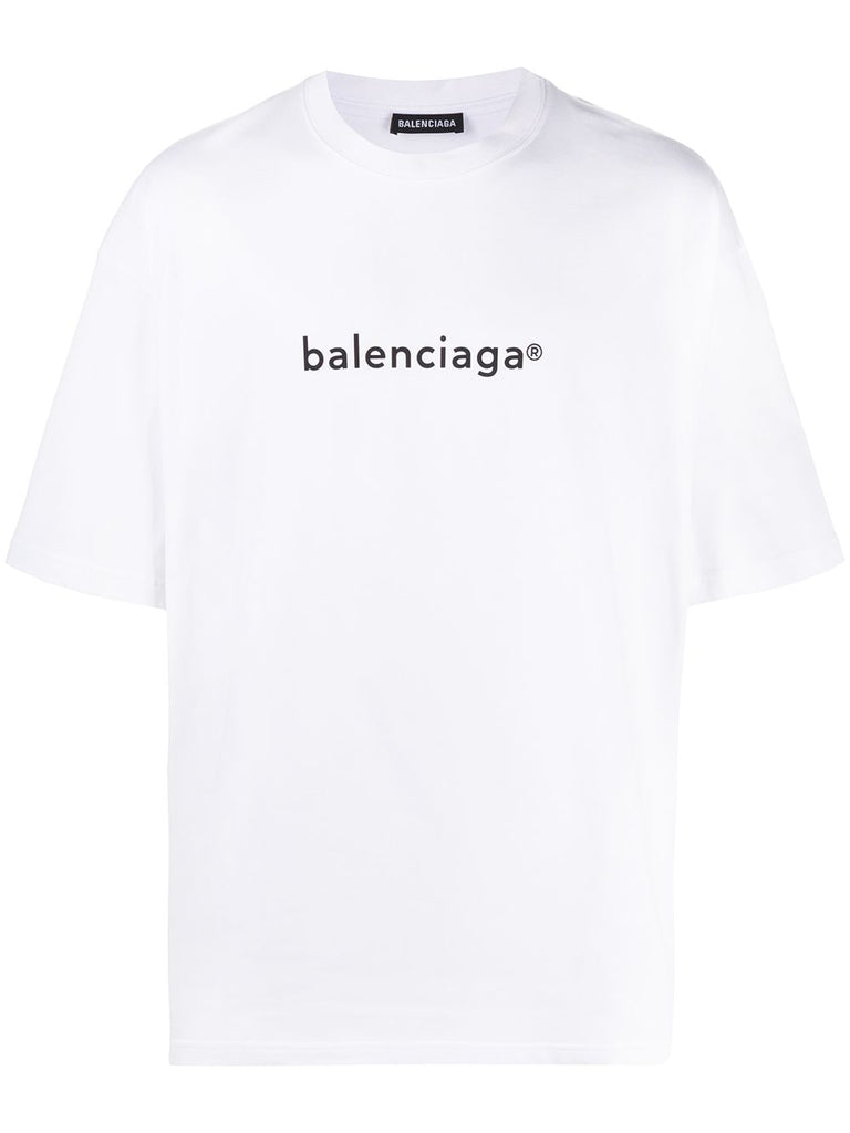 BALENCIAGA COPYRIGHT WHITE T-SHIRT (6539211538583)