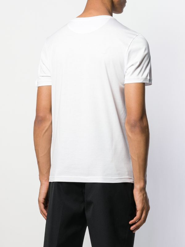 FENDI FF RUBBER WHITE T-SHIRT (6331843674263)