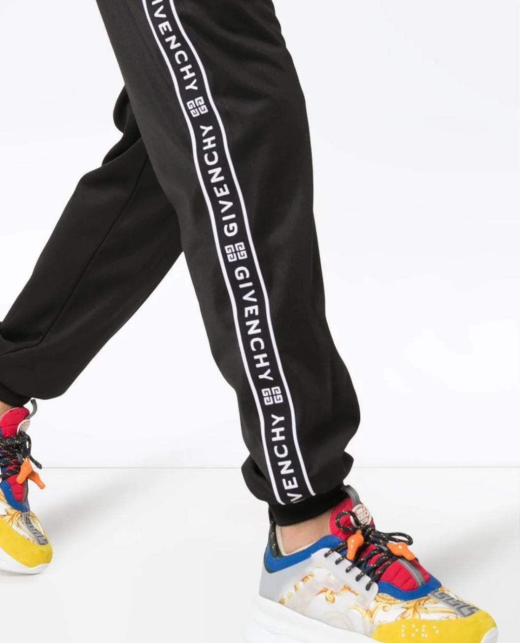 GIVENCHY TAPE BLACK TRACK PANTS – e-Outlet