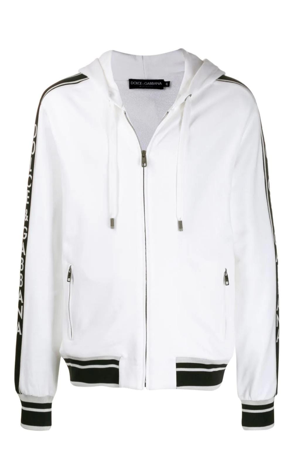 Dolce gabbana white on sale hoodie