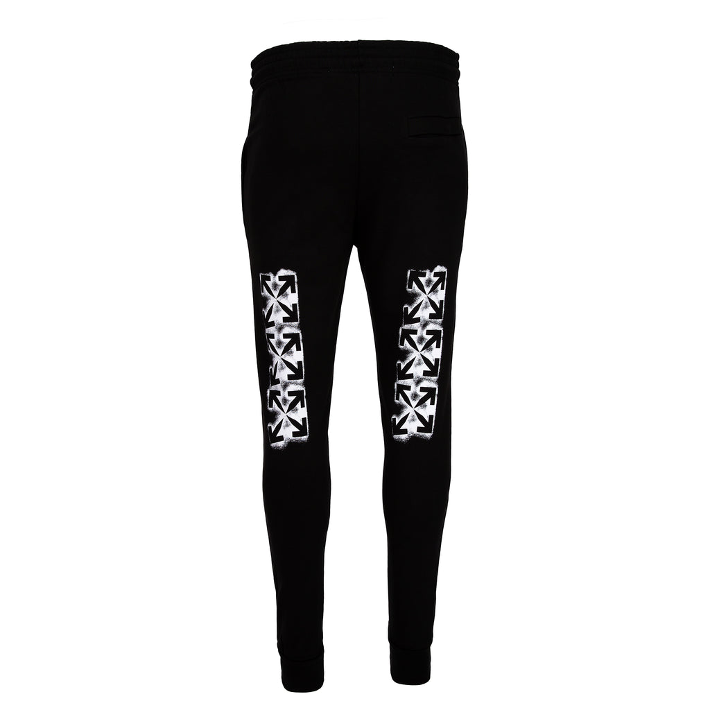 OFF WHITE  STENCIL ARROWS BLACK SWEATPANTS (6352735371415)