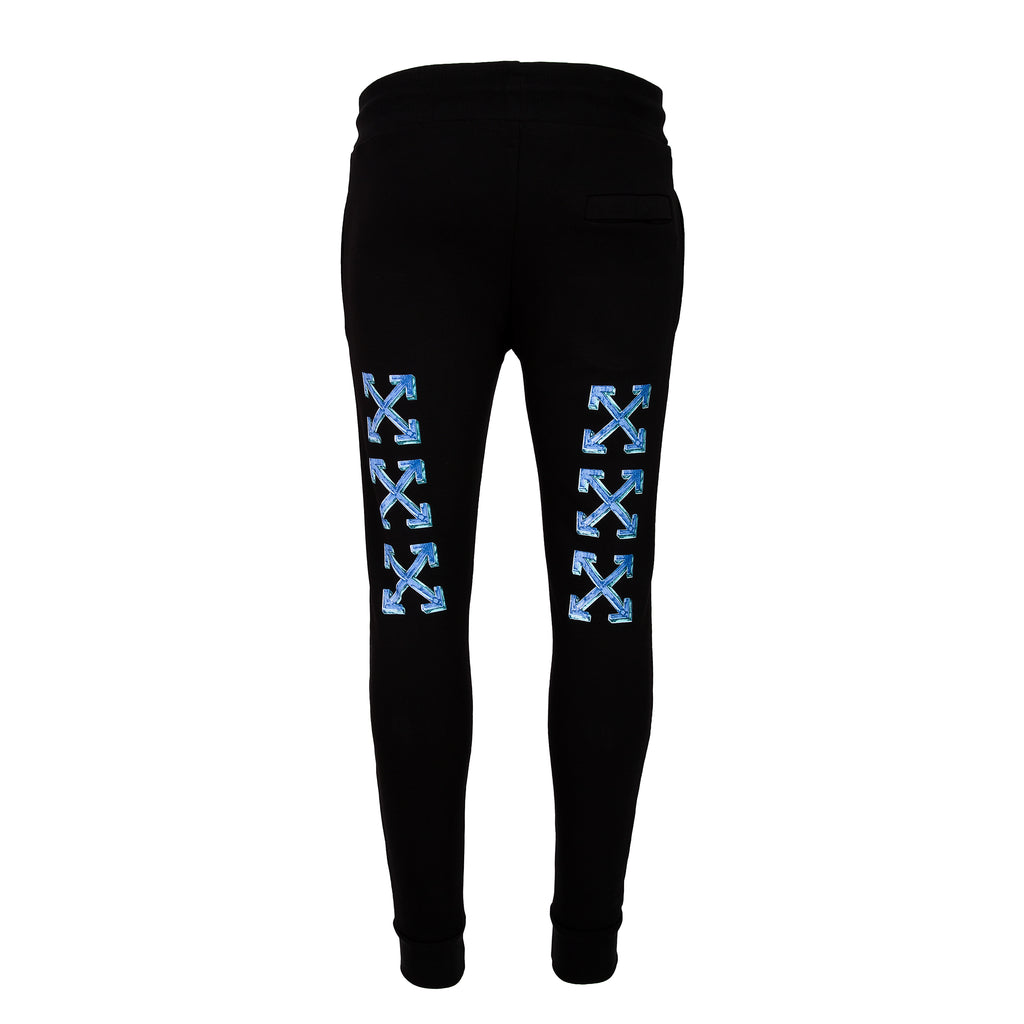 OFF WHITE MARKER ARROWS BLACK SWEATPANTS (6352741367959)