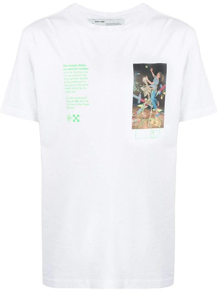 OFF WHITE PASCAL PAINTING WHITE T-SHIRT (6347509727383)