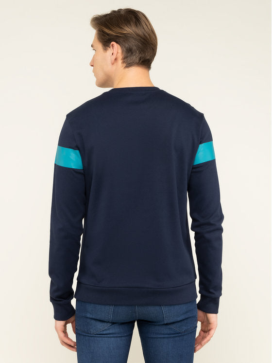 HUGO BOSS LOGO DARK BLUE SWEATSHIRT (6415867117719)