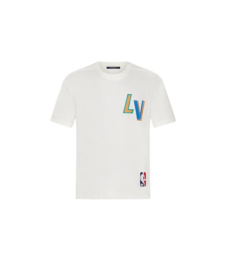 LOUIS VUITTON LVX NBA WHITE T-SHIRT – e-Outlet