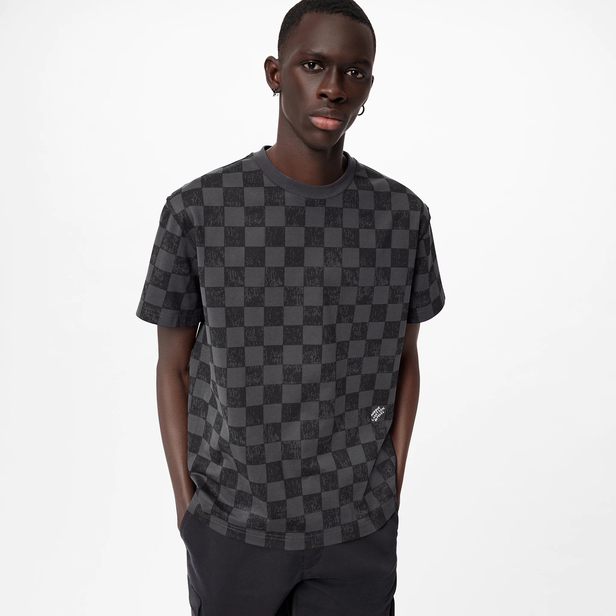 LOUIS VUITTON MONOGRAM DARK GREY T-SHIRT – e-Outlet