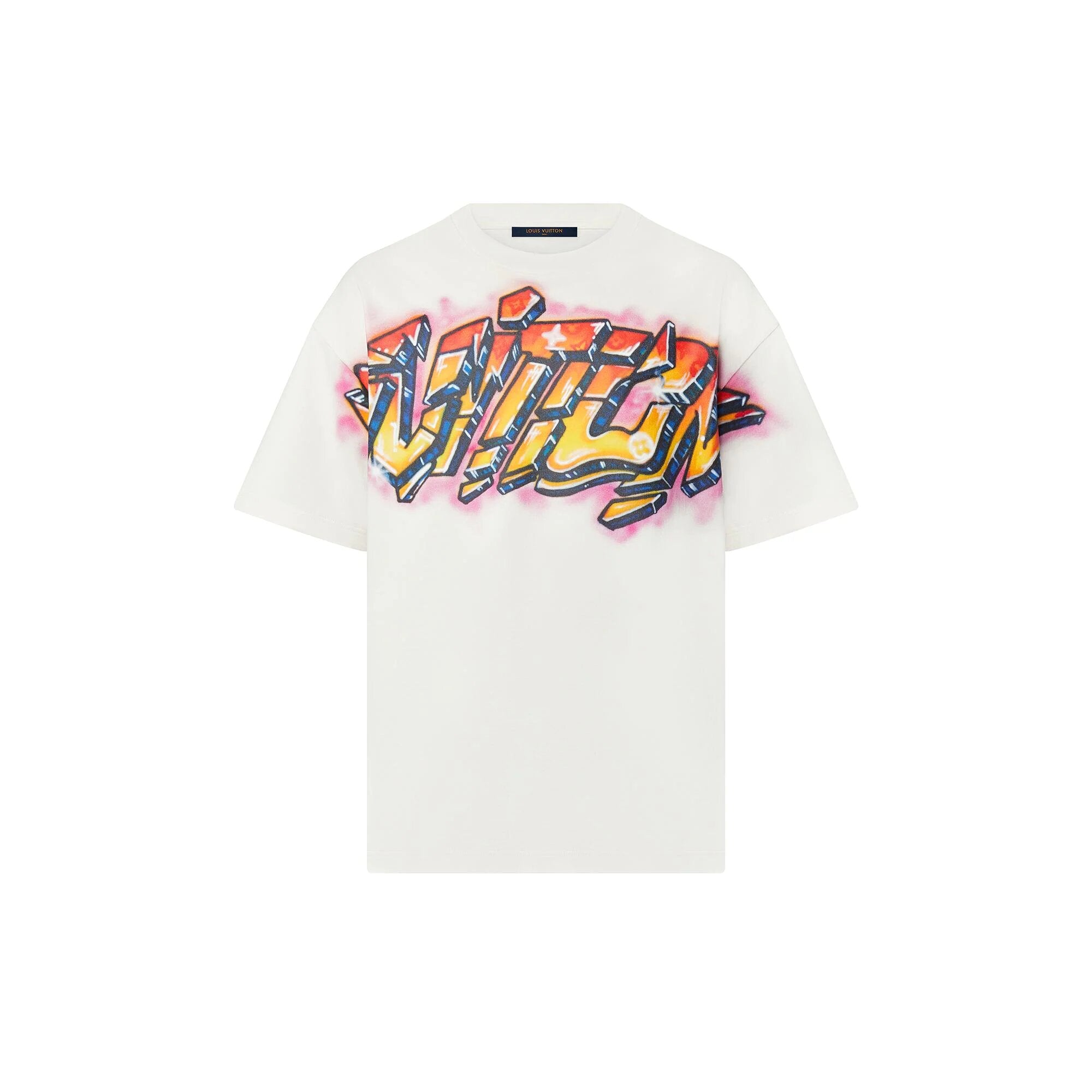 LOUIS VUITTON GRAFFITI WHITE T-SHIRT – e-Outlet