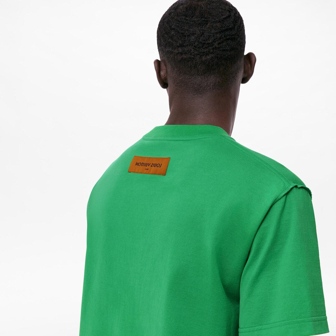 Shirt Louis Vuitton Green size L International in Cotton - 22053910