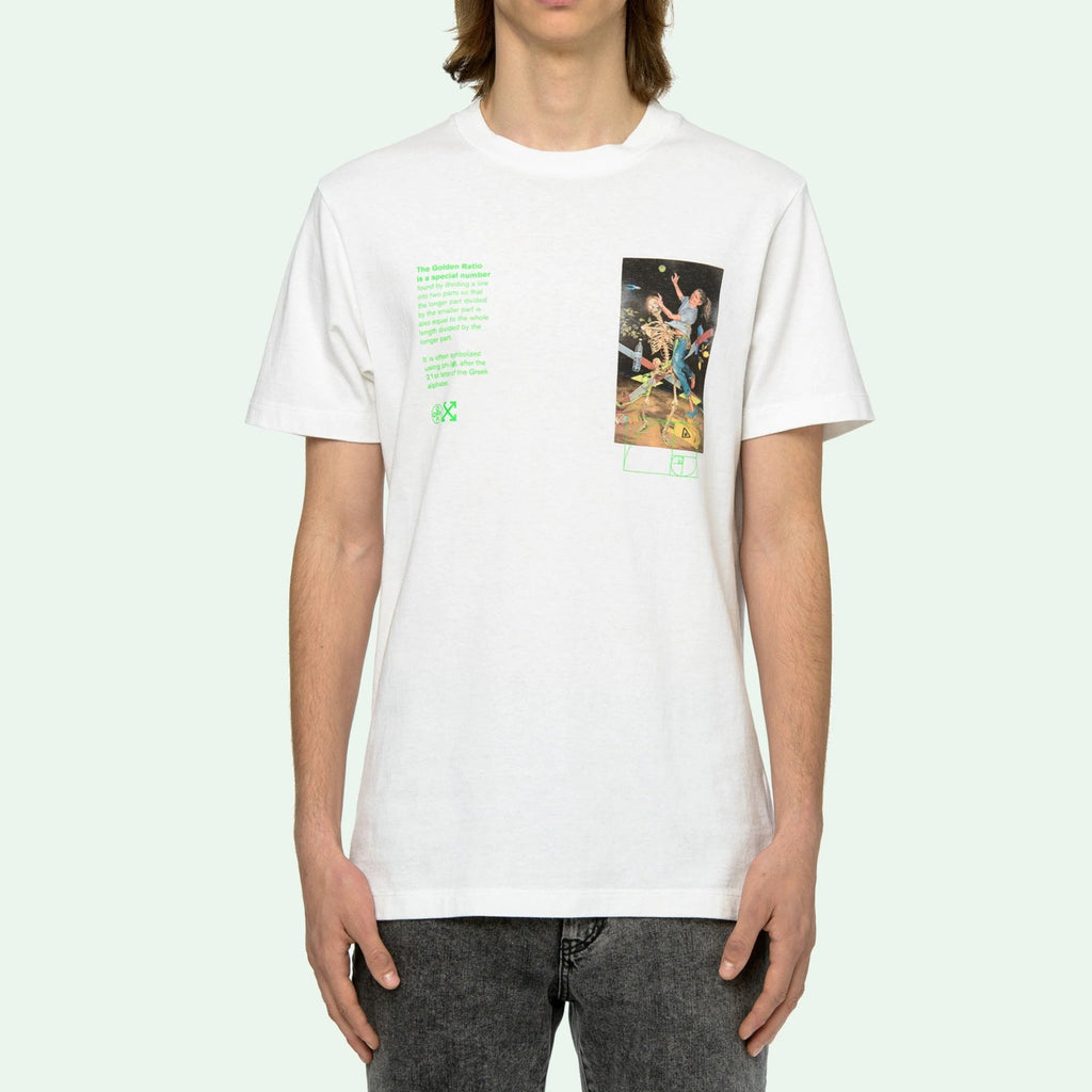 OFF WHITE PASCAL PAINTING WHITE T-SHIRT (6347509727383)