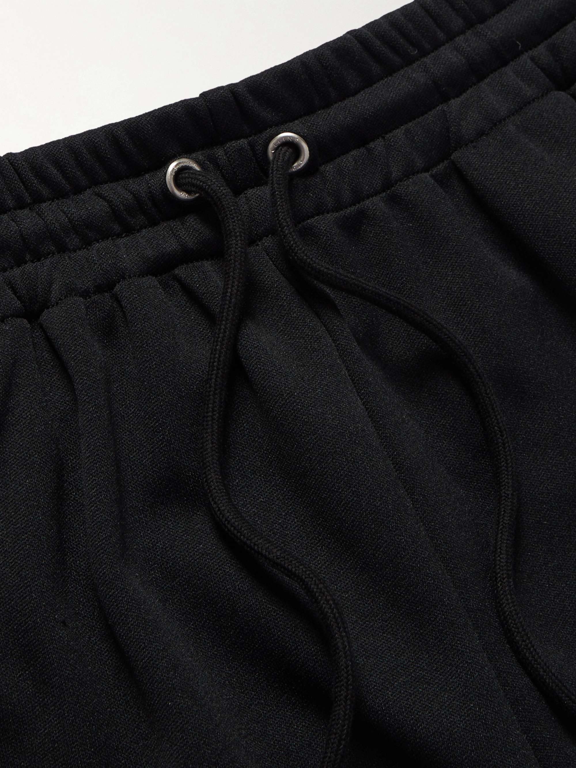 CELINE HOMME Straight-Leg Logo-Print Jersey Track Pants for Men